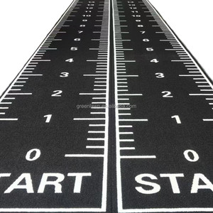 Tapis d'exercice en <span class=keywords><strong>gazon</strong></span> <span class=keywords><strong>artificiel</strong></span> 1,5 m x 0,9 m pour salle de sport à domicile, <span class=keywords><strong>gazon</strong></span> synthétique doux et confortable pour exercices au sol, poussée de traîneau, étirements - Product Image 4