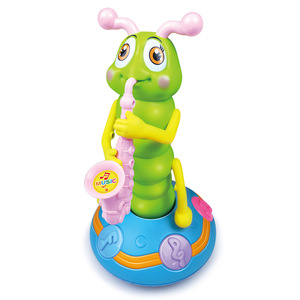 Juguete Musical Electrónico de Plástico con Forma de Gusano Retorcido para Bebés y Niños, Funciona con Pilas, Juego Educativo - Product Image 1