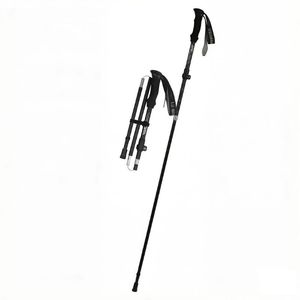 Bâton de <span class=keywords><strong>randonnée</strong></span> pliable en 5 sections en alliage d'aluminium 7075 avec poignée en EVA, portable et réglable pour le camping et l'escalade OEM/ODM - Product Image 4