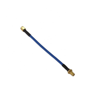 Conector SMA Macho a SMA Hembra de 150 mm, Fabricantes de Conectores de Panel, Cable Coaxial RF Semiflexible RG402 de 0.141''