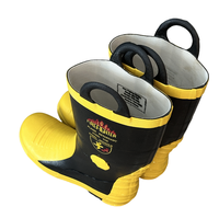 Bottes en caoutchouc de haute qualité certifiées EN 15090 pour la lutte contre les incendies, bottes de sécurité incendie, bottes de pompier pour les sapeurs-pompiers