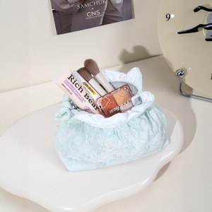 Nouvelle grande capacité nuage trousse de maquillage organisateur de toilette anti-poussière voyage <span class=keywords><strong>minimaliste</strong></span> Portable <span class=keywords><strong>cosmétique</strong></span> de poche - Product Image 4