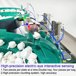 Compteur électronique automatique multi-pistes pour bouchons en plastique, inserts de poudre, adaptateurs de tuyaux et scelleuses de sacs - Product Image 5