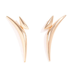 Sunnice Very Big Long Design Earrings 18k Gold Plated Exaggerated Geometric Triangle <strong>Jewelry</strong> Stainless Steal Made <strong>Sourcing</strong> <strong>Agent</strong> - Product Image 6