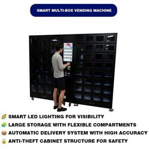 ตู้จำหน่ายสินค้าอัตโนมัติแบบหยอดเหรียญ Ninix Smart Multi-Grid พร้อมหน้าจอสัมผัส รองรับ SDK สำหรับห้างสรรพสินค้าและสำนักงาน - Product Image 3