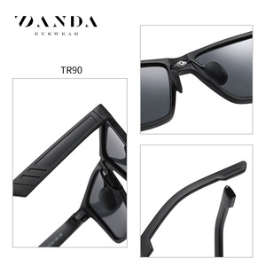Lunettes de soleil polarisées pour hommes Danda TR3381 UV400, vision nocturne, cyclisme en plein air, conduite, lunettes de mode - Product Image 5