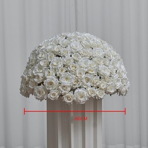 New Large-sized Pure Rose Balls Wedding Table Artificial Flower Display <b>windows</b> Exhibition halls Racks Decorative Flower Balls - Product Image 5
