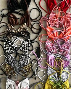 Mode Neues Design Private Label Benutzer definierte Logo Farbe Bikinis Umwelt freundlicher Stoff Sexy Badeanzug Frauen Bikini Set Bademode - Product Image 6