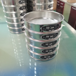 304 Stainless Steel Standard Test Sieve, Lab Sieve for Soil Aggregate Food Pharmaceutical Powder Screening - Product Image 3