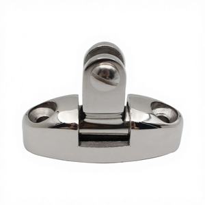 316 Stainless Steel Marine Deck Hinges Spring Pin Mountain-Shaped Mounts Awning Accessories for Boat <b>Yacht</b> Fittings - Product Image 4