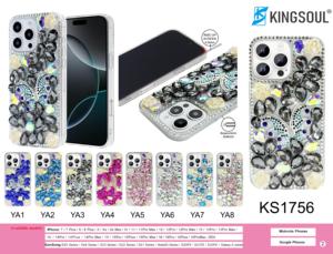 Best-Selling KINGSOUL Luxury Flash TPU+PC <b>Shockproof</b> Snap-On Mobile Phone <b>Case</b> for 15 Pro Max 15 14 13 12 <b>11</b> - Product Image 2