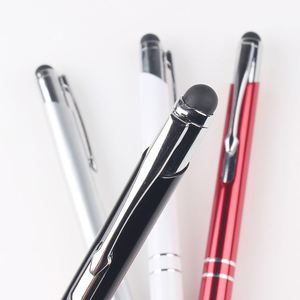 2022 New 3 in 1 Metal Aluminium Stylus Led <b>Pen</b> With Logo Printing Made in China Multifunction <b>Multi</b> <b>Color</b> Tool Roller Ball Gift - Product Image 5