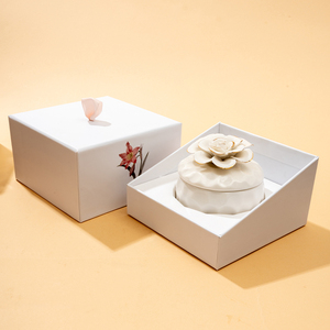 AIKUN fragranza di lunga durata purificante aria benefici eco-friendly ceramica vaso Aroma <span class=keywords><strong>candele</strong></span> <span class=keywords><strong>per</strong></span> decorazioni <span class=keywords><strong>per</strong></span> la casa e set regalo - Product Image 2