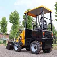 4WD Diesel-Elektro-Radlader für Landwirtschaftsprojekte – Hubstarker Hofarbeits-Radlader