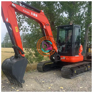 Utilizado para excavadora Kubota KX161, peso operativo de 6 toneladas, capacidad de cubo de 3m, Motor central, componentes PLC, horas de trabajo bajas, Original - Product Image 6