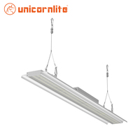 4ft Highbay 250w Led Linéaire Haute Baie Lumière 100w 200w Module Lampe Industrielle Entrepôt Monté Suspendre Plafonnier