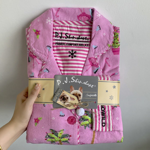 Nouvelle conception de vêtements de nuit pour femmes, <span class=keywords><strong>pyjama</strong></span> à manches longues, vêtements de détente, <span class=keywords><strong>pyjama</strong></span> <span class=keywords><strong>femme</strong></span>, pejama, ensembles de <span class=keywords><strong>pyjama</strong></span> pour femmes, 100% coton - Product Image 5