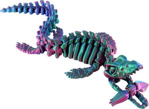 PowerTRC - Figura de Dinosaurio Articulada de Mosasaurus, Impresa en 3D, de Plástico, Animales Prehistóricos Coleccionables, Decoración de Escritorio - Product Image 4