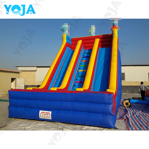 Château gonflable pour enfants commerciaux avec maison de rebond et toboggan aquatique pour <span class=keywords><strong>jeux</strong></span> de plein air - Product Image 1