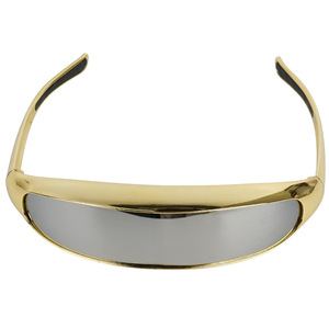 नए फैशनेबल फ्रेम रहित पीसी लेंस वेल्डिंग सुरक्षा पर्चे सुरक्षा चश्मे उच्च गुणवत्ता वाले आरामदायक गोगल - Product Image 5