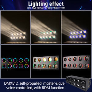 Luz de efecto de matriz con efecto de persecución para DJ, concierto, evento, espectáculo, fiesta, boda, iluminación de escenario - Product Image 6