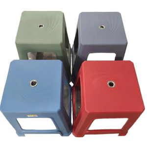 Высококачественный роскошный квадратный пластиковый стул, красочный современный стул для гостиной, спальни, ресторана, по заводской цене, косметический стул - Product Image 1