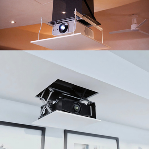 <span class=keywords><strong>Support</strong></span> de projecteur <span class=keywords><strong>motorisé</strong></span> VIVIBRIGHT en alliage d'aluminium avec télécommande, type ciseaux, garantie 3 ans <span class=keywords><strong>pour</strong></span> cinéma maison et bureau - Product Image 4