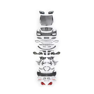 Kit carrozzeria per Auto da W221 a W222 <span class=keywords><strong>classe</strong></span> <span class=keywords><strong>S</strong></span> Look stile Look parti Auto paraurti cofano Kit luci per 2006 2013 W221 - Product Image 1