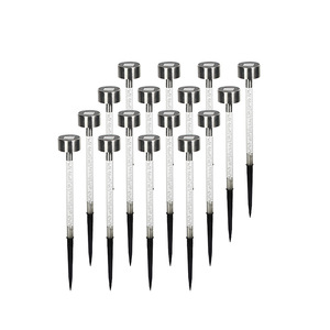 <b>Solar</b> Led Waterproof Garden Light Ground Mounted Outdoor Courtyard Landscape Pillar <b>Lamp</b> - Product Image 2