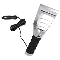 Grattoir à glace portable rechargeable USB-C, outil chauffant pour une élimination rapide de la neige/du glace, idéal pour les soins hivernaux en déplacement