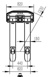 <span class=keywords><strong>Industrial</strong></span> <span class=keywords><strong>AGV</strong></span> vehículo E1500 logística carretilla elevadora almacén doble rueda motriz diferencial Mecanum <span class=keywords><strong>robot</strong></span> dirección automática - Product Image 3