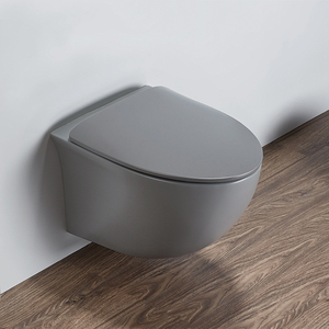 PATE B2352MB, allemagne, pays-bas, espagne, standard, noir mat, fixation murale, toilette sans bords, suspension murale, toilette suspendue - Product Image 3