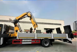 Grúas montadas en camión Isuzu Giga, grúa montada en camión con pluma de nudillos de 10 <span class=keywords><strong>toneladas</strong></span>, grúa montada con brazos hidráulicos plegables a la venta - Product Image 4