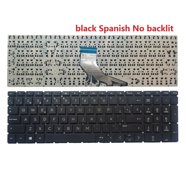 Factory Price Laptop Keyboard for HP 15-DA 15-DB 15-DX SP Spanish Keyboard
