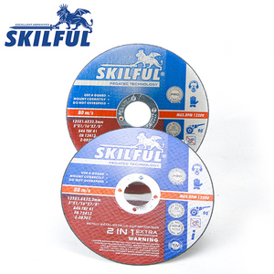 SKIFUL 5'' <span class=keywords><strong>125</strong></span> <span class=keywords><strong>X</strong></span> 1.6 <span class=keywords><strong>X</strong></span> 22.2 Abrasifs Métal Longue Durée Amérique du Sud T41 Coupe Plate - Product Image 3