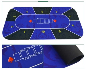<span class=keywords><strong>Tapis</strong></span> de table en caoutchouc de 1.2m vert bleu Texas Hold'em pour Casino <span class=keywords><strong>Poker</strong></span> Mahjong Tables utilisées pour <span class=keywords><strong>tapis</strong></span> de jeu - Product Image 4