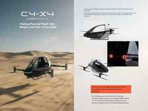 Nuevo RICTOR CY-X4 EVTOL, Aeronave Ultraligera Tripulada con Despegue y Aterrizaje Vertical - Product Image 4