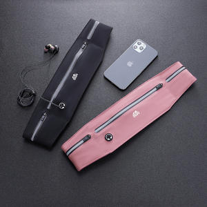 Custom Sports Unisex Outdoor Gear Mini Belt Waist <b>Bag</b> Water-Proof Nylon Jogging <b>Bags</b> Zipper Closure <b>for</b> Running <b>Phone</b> Carrying - Product Image 2