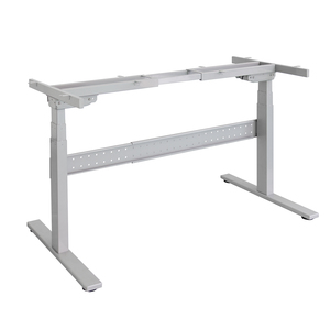 Bureau informatique électrique ergonomique à double moteur, réglable en hauteur, pour position assise ou debout, mobilier de bureau - Product Image 2