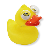 Vente en gros Canard Squeeze Pop Out Eye Animal Squeeze Toy Jouets anti-stress Squeeze Sensory Vinyl Capsule Toy