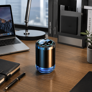 Diffuseur d'air compact en forme de cylindre à libération douce de parfum, pour voiture, canapé, bureau, accessoire d'élimination des odeurs, décoration de tableau de bord - Product Image 5