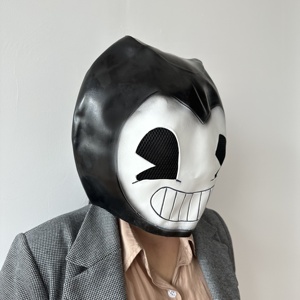 <span class=keywords><strong>Bendy</strong></span> WIKI หน้ากาก bandy ลายพิมพ์ฮาโลวีนงานรับปริญญางานวันเกิดหน้ากากฆ่าคอสเพลย์เขย่าอุปกรณ์ประกอบฉากอย่างรวดเร็ว - Product Image 3