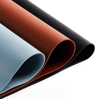 Vente flash : Ensemble de tapis de protection pour tables, tapis de table portables, faits à la main, pliables, avec logo personnalisé, en cuir PU de luxe