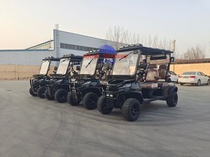 Carrito de Golf Eléctrico Todoterreno de Gran Potencia para 7-8 Personas, con Velocidad de 50-70 km/h y Autonomía de 70-90 km, para Campos de Golf, Aeropuertos y Hoteles - Product Image 4