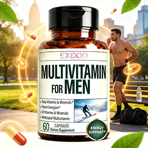 Integratore Multivitaminico Premium per Uomini con Vitamina K2, <span class=keywords><strong>D3</strong></span>, Calcio e Magnesio per Densità Ossea, Benessere della Prostata e Protezione Antiossidante - Product Image 1
