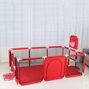 Clôture <span class=keywords><strong>de</strong></span> sécurité pour bébé pliable facile et portable, grande clôture <span class=keywords><strong>de</strong></span> sécurité en tissu pour tout-petits, parc pour bébé avec porte pour enfants - Product Image 2