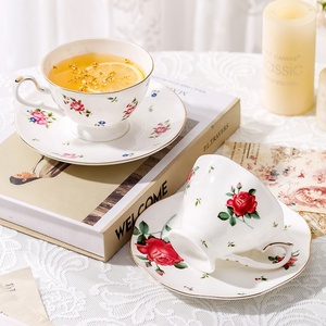 Tasses et soucoupes en porcelaine fine de luxe européennes les plus vendues - Product Image 5