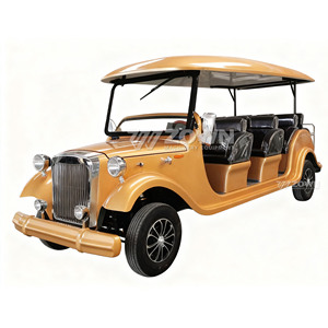 New High Quality Low-Priced Legal Road Retro Classic Electric Sightseeing Vintage Cars with 4KW Motor & 30Km/h Speed - Product Image 5