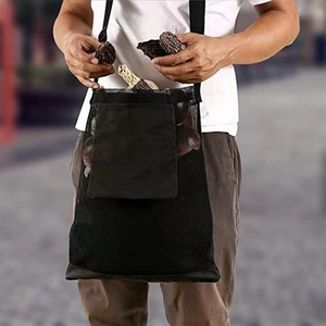Bolsa de cosecha de malla, bolsa de forrajeo de caza de <span class=keywords><strong>setas</strong></span>, bolsa de recolección de frutas de jardín - Product Image 5