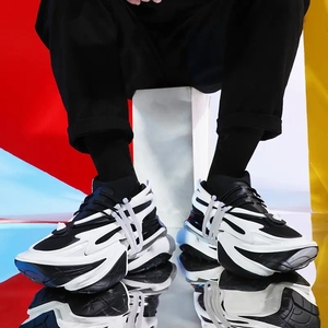 Promoção Quente Mais Populares Nova Marca Sapatos da Moda para Casal Tênis Esportivos Masculinos Casuais com Amortecimento a Ar e Sola Grossa - Product Image 3